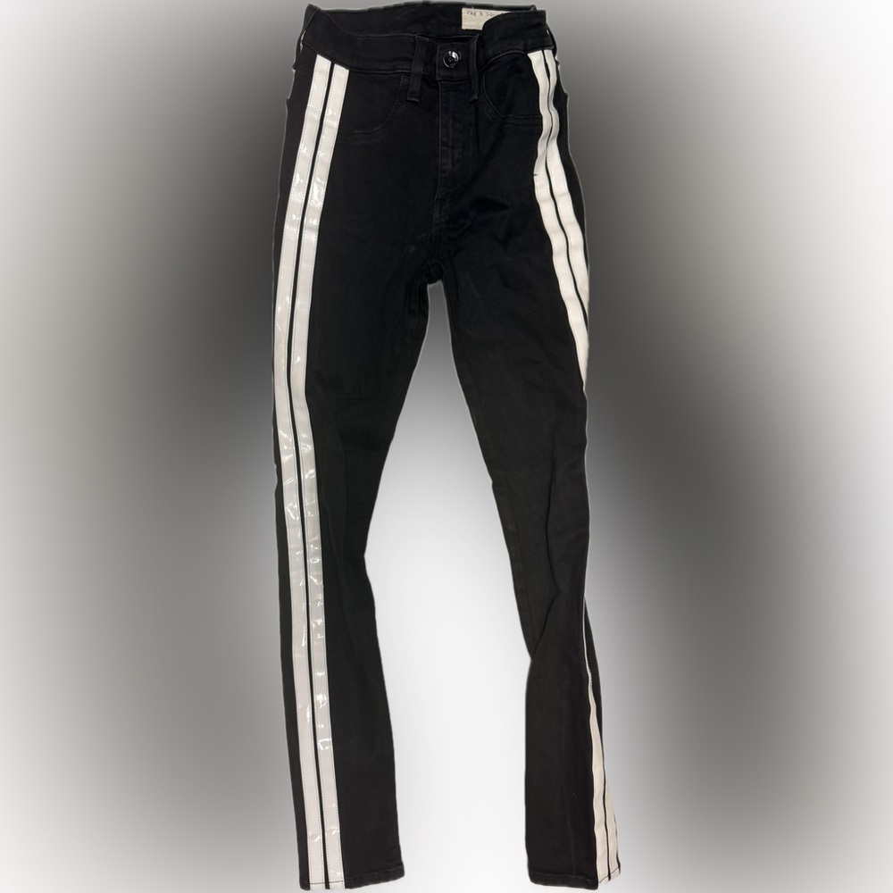 Rag & Bone Black Denim Jeans | Sz 24